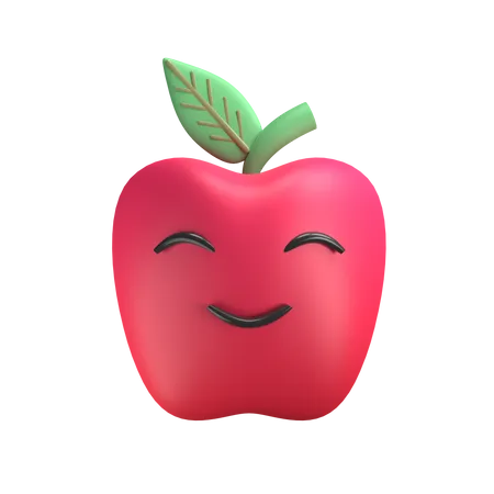 Manzana  3D Emoji