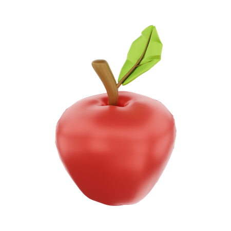 Manzana  3D Illustration