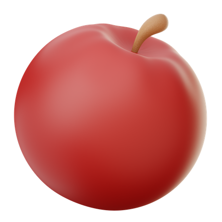 Manzana  3D Illustration