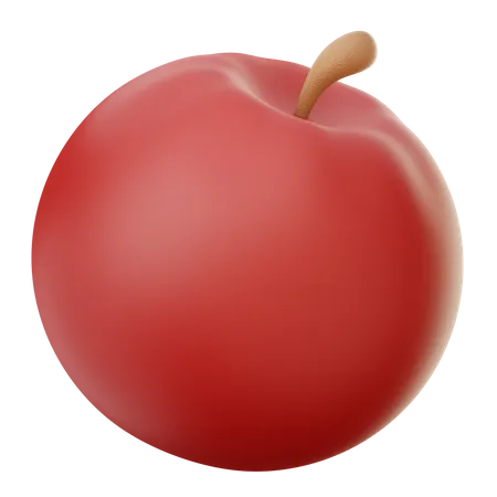 Manzana  3D Illustration