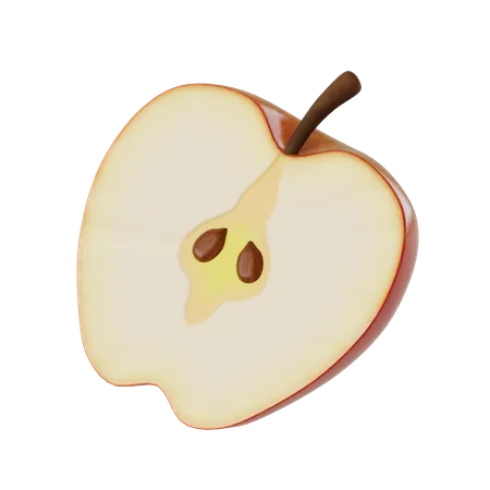 Manzana  3D Illustration