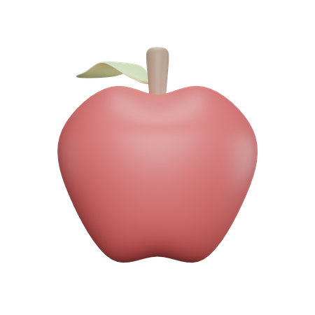 Manzana  3D Icon