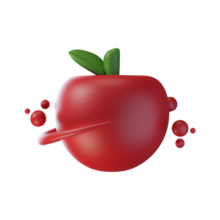 Manzana  3D Icon