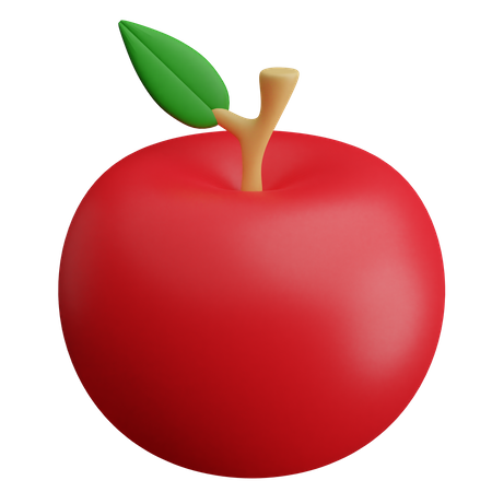 Manzana  3D Icon