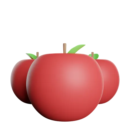 Manzana  3D Icon