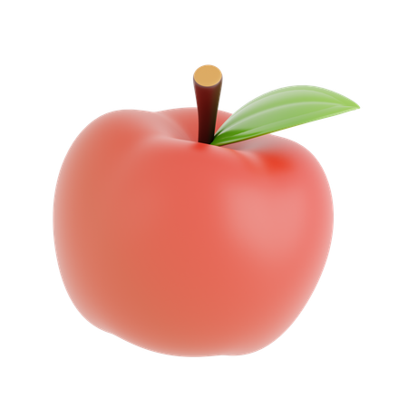 Fruta de manzana  3D Icon