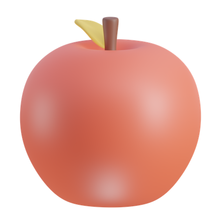 Fruta de manzana  3D Icon