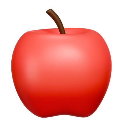 Fruta de manzana  3D Icon