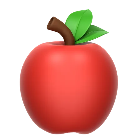 Fruta de manzana  3D Icon