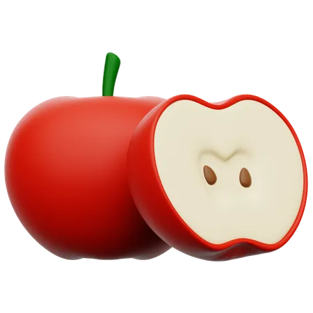 Manzanas  3D Icon