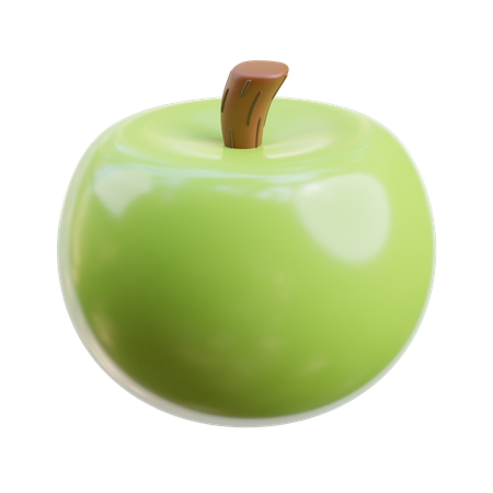 Manzanas  3D Icon