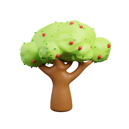 Árbol de manzana  3D Icon