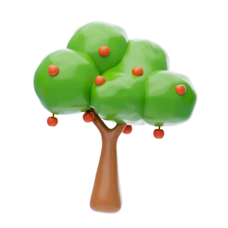 Árbol de manzana  3D Icon