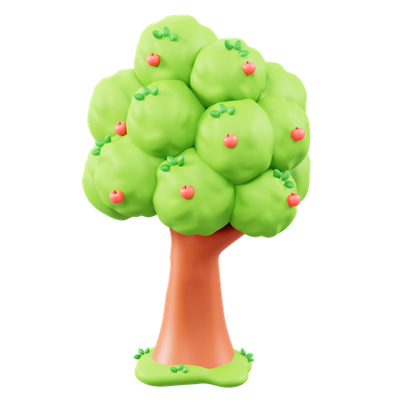 Árbol de manzana  3D Icon