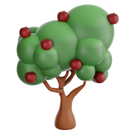 Árbol de manzana  3D Icon