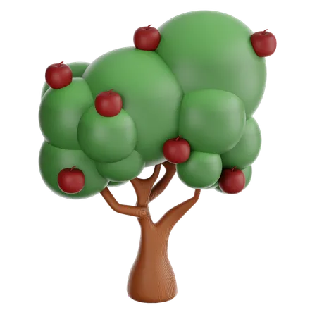 Árbol de manzana  3D Icon