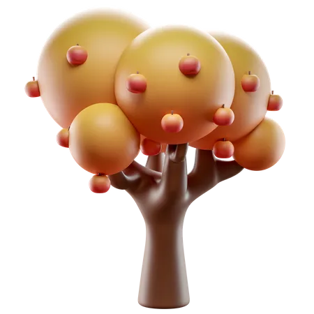 Árbol de manzana  3D Icon