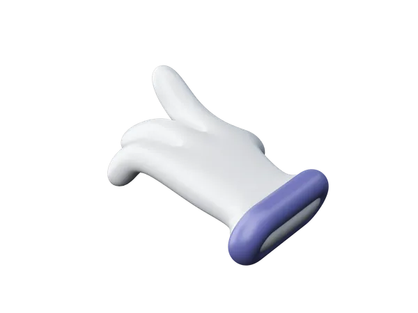 Mão  3D Illustration