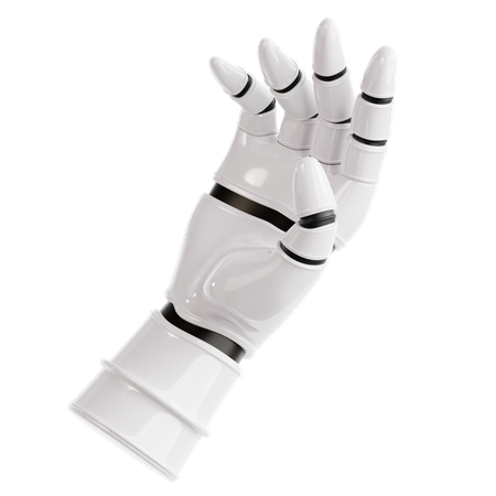Mão robótica  3D Icon