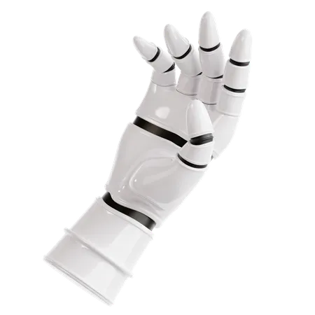 Mão robótica  3D Icon