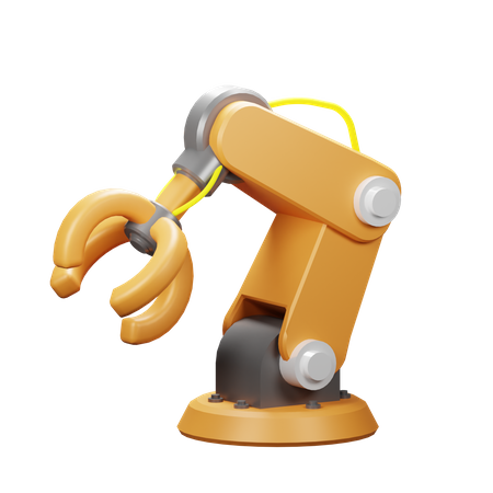 Mão robótica  3D Icon