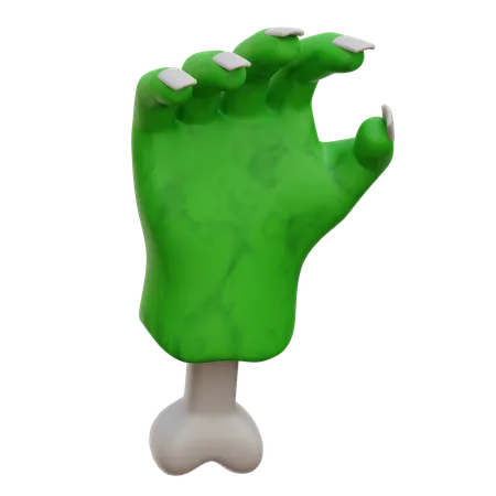 Mão Zumbi  3D Icon