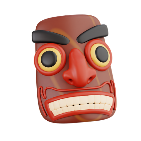 Maori-Tiki  3D Icon