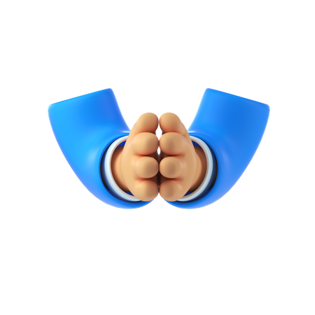 Mãos de aplauso  3D Icon