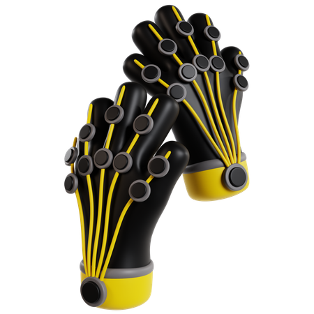 Mãos robóticas avançadas  3D Icon