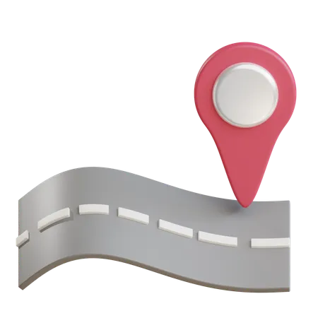 3 D Map Illustration With Transparent Background 3D Icon