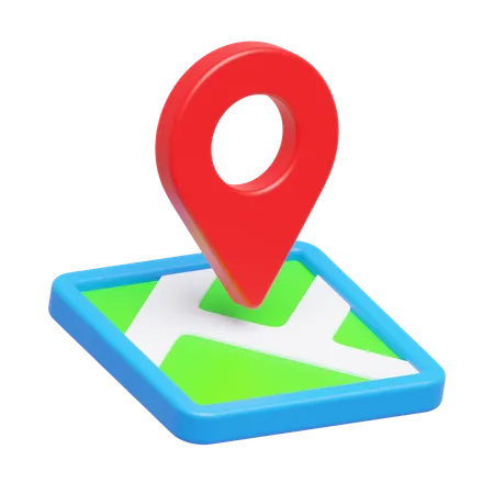 Map  3D Icon