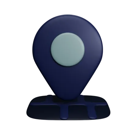 Look For The Location On The Map 3D Icon