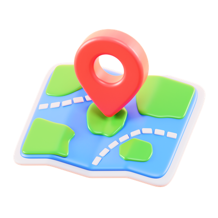 地図  3D Icon
