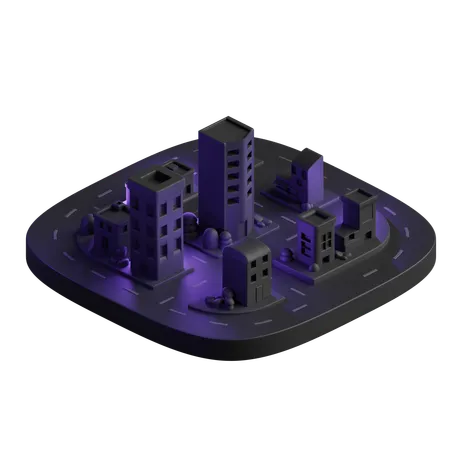 地図  3D Icon