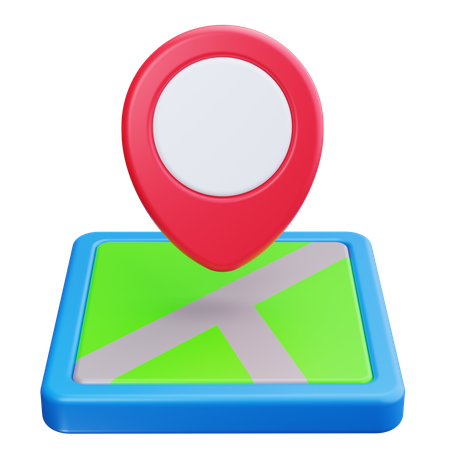 地図  3D Icon