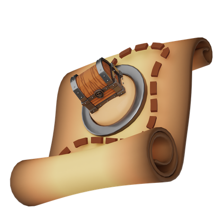 Map  3D Icon