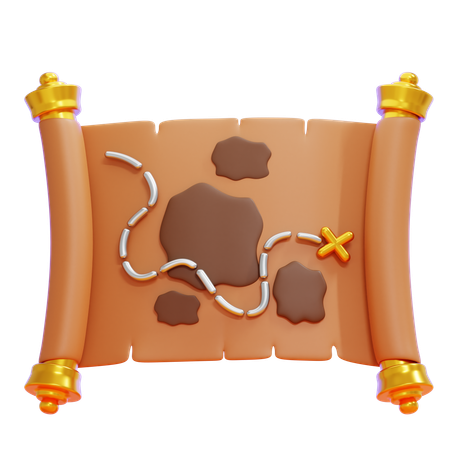 Map  3D Icon