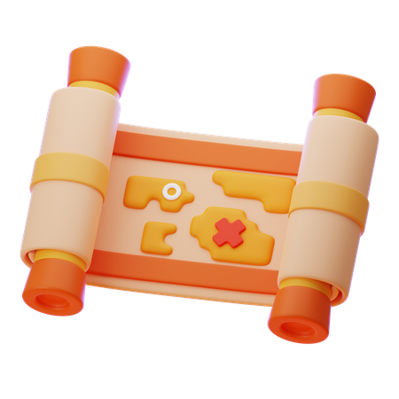MAP  3D Icon