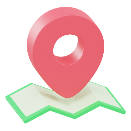 Map  3D Icon