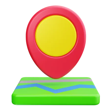 Map  3D Icon