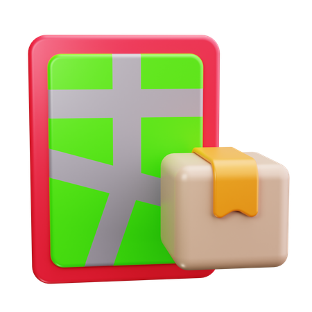 Map  3D Icon