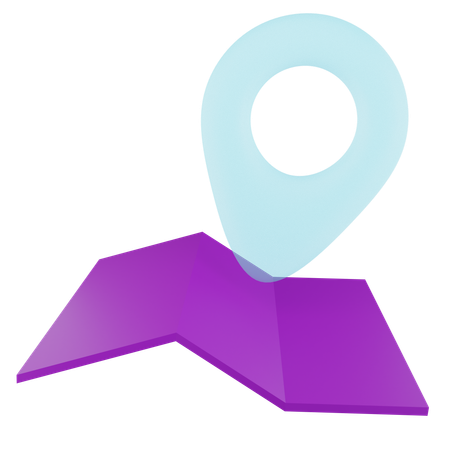 Map  3D Icon