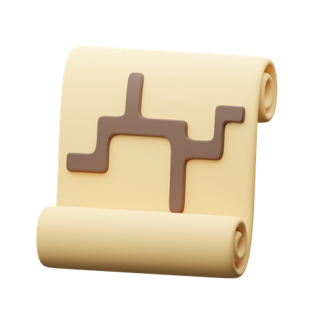 Map  3D Icon