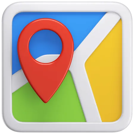 Map  3D Icon