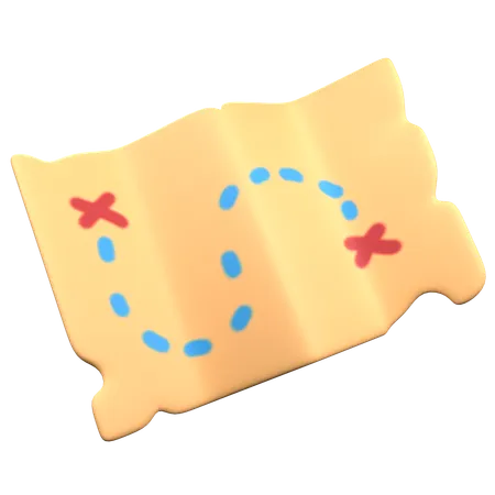 Map  3D Icon