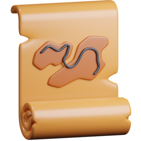 Map  3D Icon