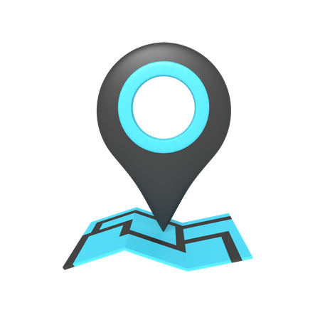 Map  3D Icon