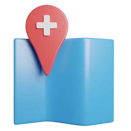 Map  3D Icon