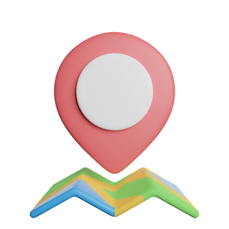 Map  3D Icon