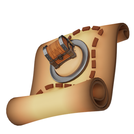 Map  3D Icon